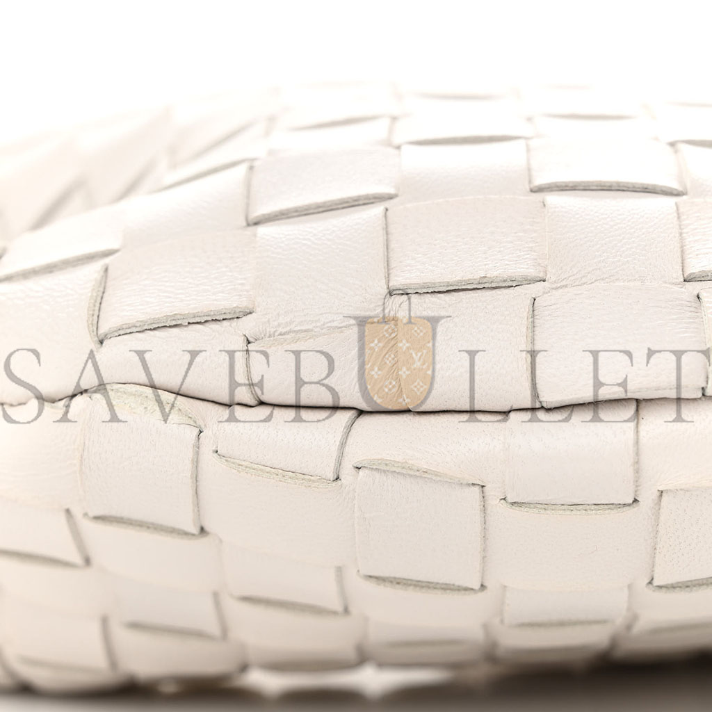 bo*te*ga Ve*ne*ta nappa intrecciato sardine bag chalk (36*23*3cm)