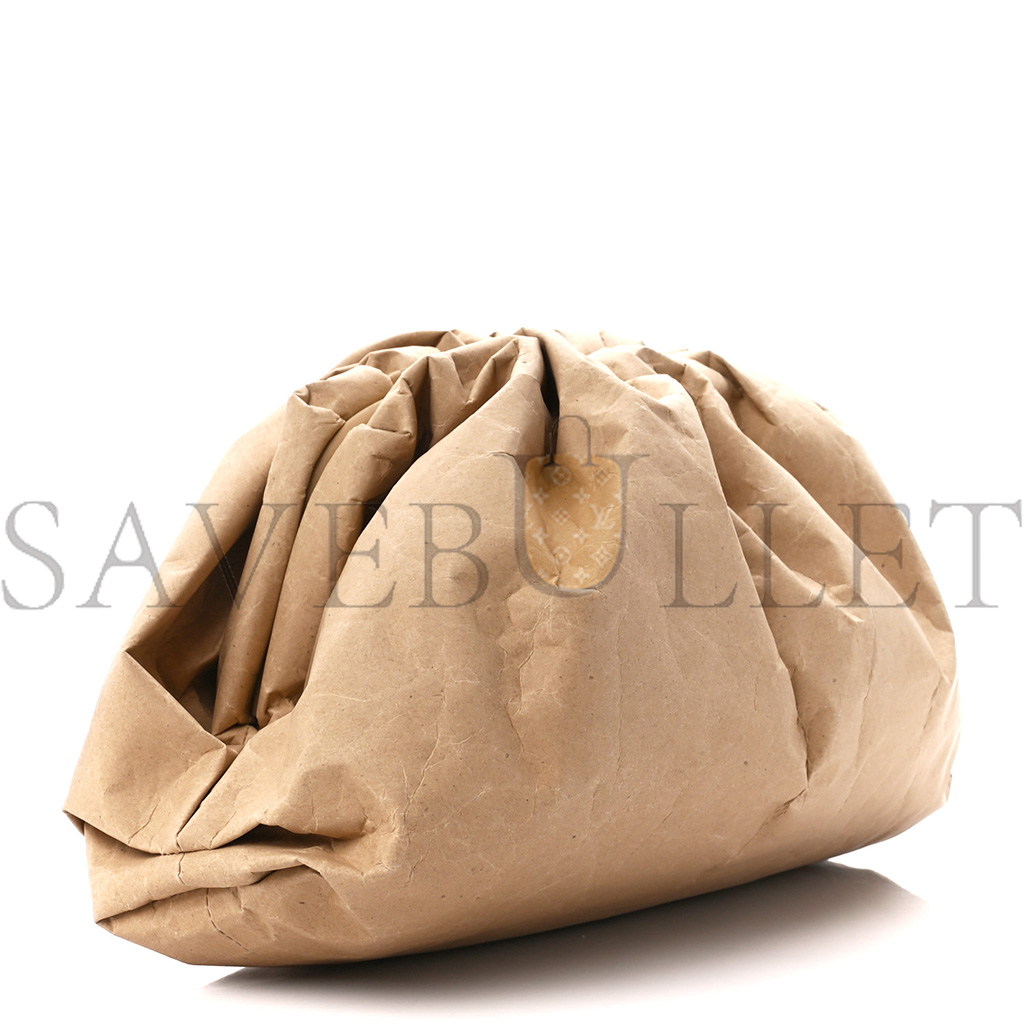 bo*te*ga Ve*ne*ta carta the pouch oversized clutch kraft  (38*20*9cm)