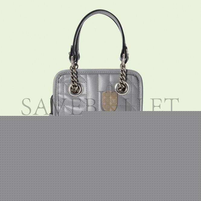 G*u*i gg marmont matelassÉ mini bag 696123 (19*16*7cm）
