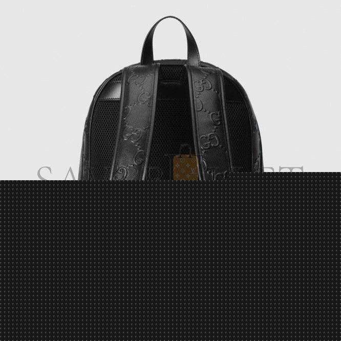 G*u*i gg embossed backpack ‎658579  (37*27*13cm)