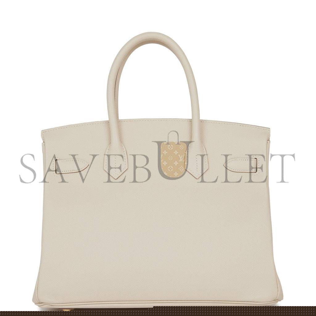 H**mes birkin 30 craie epsom gold hardware  (30cm)