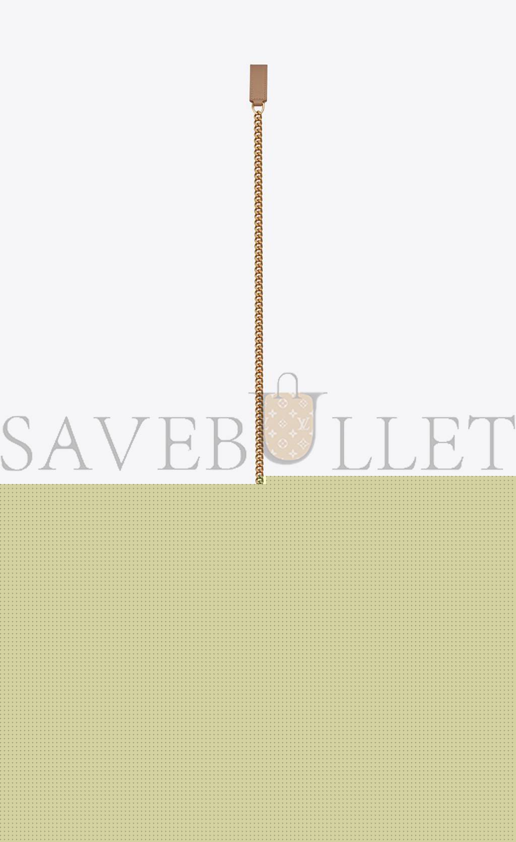 YSL ENVELOPE SMALL BAG IN MIX MATELASS&EACUTE; GRAIN DE POUDRE EMBOSSED LEATHER 600195BOW912346 (21*13*6cm)